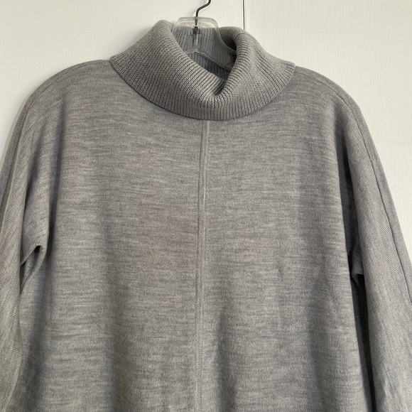 Grey Talbots Cowl Neck Sweater - Picture 3 of 5